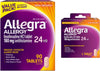Allegra Adult 24-Hour Allergy Relief Tablets, Non-Drowsy Indoor and Outdoor Allergy Medici - Image 1