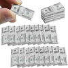 375 Pcs 1:12 Dollhouse Miniature Scene Model Mini Dollar Bills, Fake Bills for Dollhouse Scene Model Craft Supply Dollhouse Accessories