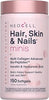 NeoCell Hair Skin and Nails Vitamins with Collagen | 150 Softgels