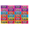 Variety Pack Candy Now and Later - 24 Pack, 4 Each of Grape, Watermelon, Blue Raspberry, Tropical Punch, Cherry, Banana, Individually Wrapped, 0.93 oz, Long-Lasting Chewy Treats