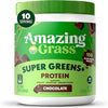 Amazing Grass Super Greens+ Protein Powder, Vanilla, 10g Plant Protein