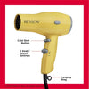 REVLON Compact Ionic Travel Hair Dryer, 1875 Watt, Yellow - Image 4