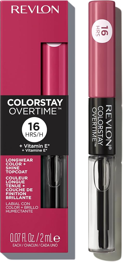 Revlon ColorStay Overtime Lipcolor, 220 Unlimited Mulberry, 0.07 fl oz - Personal Care