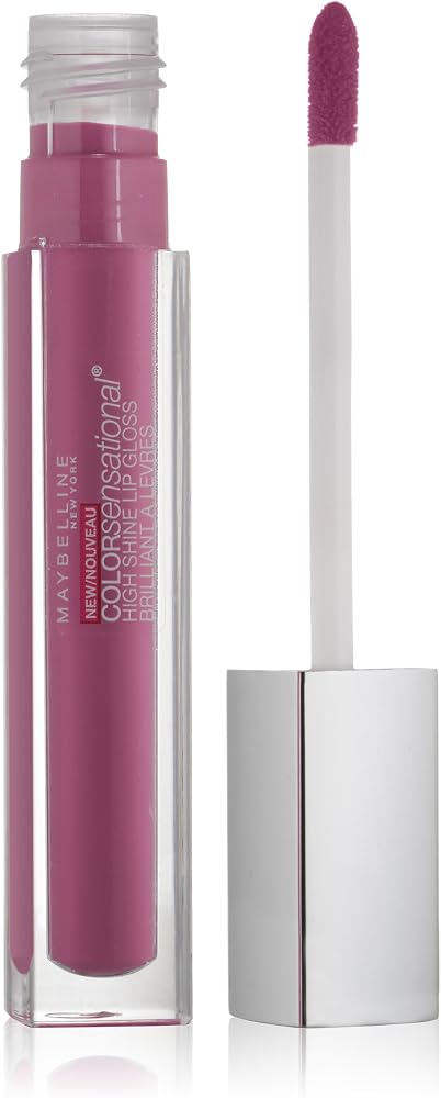 Maybelline New York Color Sensational High Shine Gloss, Raspberry Reflections, 0.17 Fluid Ounce