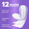 Always Discreet Adult Incontinence Pads for Women, Drier, 4 Drop Long Length, Moderate Abs - Image 4