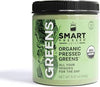 SMART Pressed Organic Greens Superfoods Powder | Cold-Pressed Daily Organic Greens Powder for Women & Men | Vegan Green Powder Superfood Organic | Green Superfood Powder (30 Servings)
