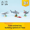 LEGO Creator 3 in 1 Fierce Shark with a Treasure Chest 31381 - Image 2