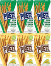 Baked Snack Sticks Variety Pack, Sour Cream & Onion and Sweet Corn, 1.09 oz (Pack of 6) – Savory & Sweet Crunchy Biscuit Sticks, 3 Boxes Each