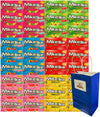 Candy Assorted Flavor Mike and Ike, 6 Flavor - Tropical Typhoon, Berry Blast, Cherry, Sour Watermelon, Sour Lemon, Original Fruits, 0.78 Oz, 6 Each Flavor, 36 Pack - Perfect for Parties & Snacking