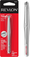 Revlon Slant Tip Tweezer, Silver, 1 Count