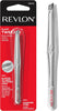 Revlon Slant Tip Tweezer, Silver, 1 Count - Image 1
