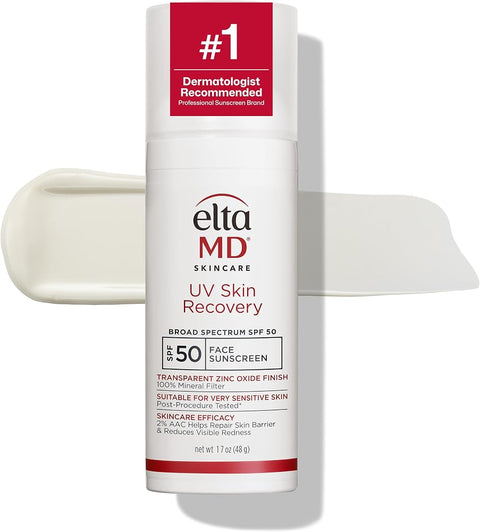 Eltamd UV Skin Recovery 100% Mineral Face Sunscreen, SPF 50 - Personal Care
