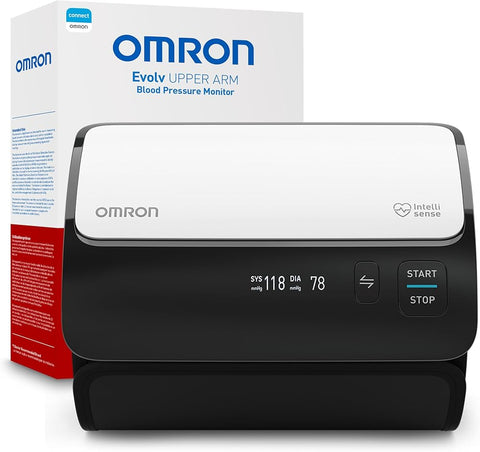 OMRON Evolv Wireless Blood Pressure Monitor & Upper Arm Blood Pressure Cuff