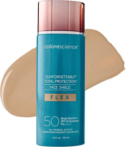 Colorescience, Total Protection Face Shield Flex, SPF 50, Medium
