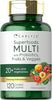 Carlyle Fruits and Veggies Supplement | 120 Coated Caplets