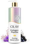 Olay Body Lotion for Women, Firming with Collagen Peptides Serum, Visibly Firmer Skin, 24hr Moisture & Hydration, Fast Absorbing Formula, Vitamin B3 Complex, For All Skin Types, 17 fl oz
