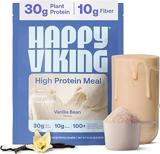 Happy Viking Plant-Based Vegan Protein Powder +100 Superfoods - Vanilla