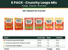 Big Top Deal USA Variety 6 Pack Crunchy Loops Mix, Honey BBQ, Sour Cream & Onion, Original - Image 3