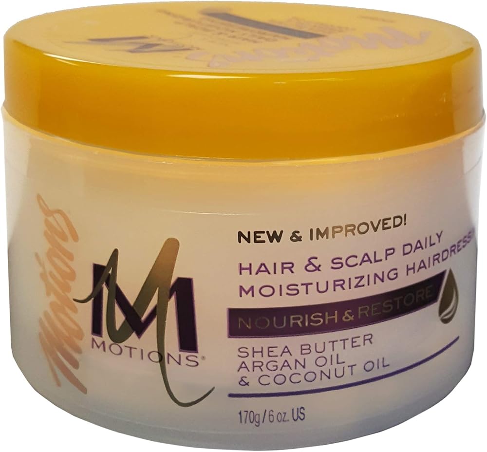 Motions Hair & Scalp Daily Moisturizing Hairdressing 6 oz. (Pack of 2)