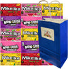 Assorted Candy Mix 15 Pack, Individually Wrapped Mike and Ike & Now and Later - Sour Watermelon, Cherry, Grape, Watermelon, Sour Lemon Flavors, Blue Paper Bag (5.25 x 3.2 x 8 Inch)
