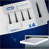 Oral-B iO Ultimate Clean Replacement Brush Heads, Advanced Deep Cleaning, Black, Pack of 4 - Image 2