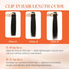 Sunny Hair Clip in Hair Extensions Real Human Hair Brown Natural Blend - Image 4
