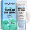 Silkyshark Centella Sunscreen SPF 50+ PA++++, Centella Asiatica Serum Sunscreen, Oil-Free, - Image 1