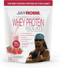JAYROBB Whey Protein (1.5 Pound, Strawberry) - Image 1