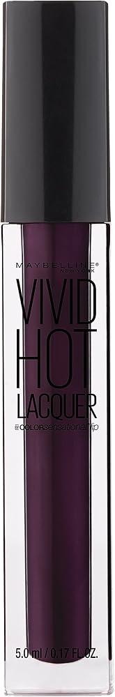 Maybelline New York Color Sensational Vivid Hot Lacquer Lip Gloss, Slay It, 0.17 fl. oz.