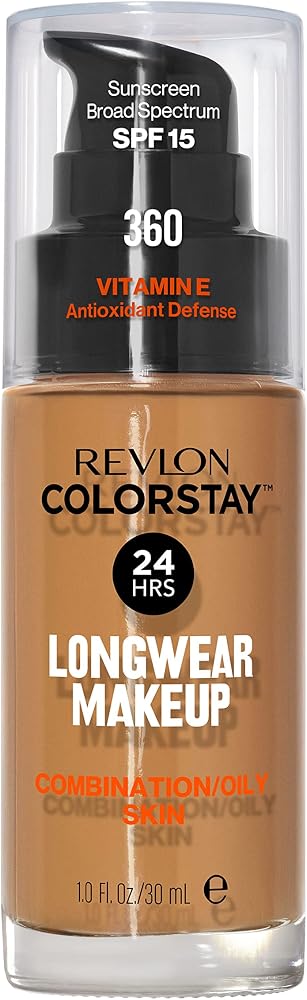Revlon Colorstay Longwear Makeup Combo/Oily, 360 Golden Caramel, 1 fl oz