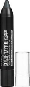 Maybelline New York Eyestudio Color Tattoo Concentrated Crayon,735 Audacious Asphalt, 0.08 oz.