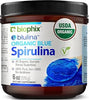 biophix Blue Spirulina Powder Organic Blulina 6 oz - Algae Organic Spirulina Powder 170 Servings - Superfood Supplement - Natural Blue Pigment - Espirulina en Polvo Organica Pura Azul