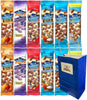 Variety Pack Almonds 12 Count, 2 Each of 6 Flavors, Individually Packed 1.5 Oz Bags, Assor - Image 1