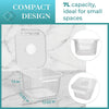 Skywin TidyFriend XL Laundry Pods Container with Lift Up Lid, 15" x 8.7" x 5.3" (Holds 150 - Image 5