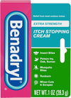 Benadryl Extra Strength Itch Stopping Cream, Diphenhydramine HCl, 1 oz - Personal Care