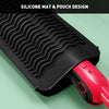 ZAXOP Resistant Silicone Mat Pouch for Flat Iron, Curling Iron,Hot Hair Tools - Image 3