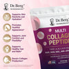 Dr. Berg Multi Collagen Peptides Powder Types I, II, III, V, X - Unflavored Collagen Powde - Image 3