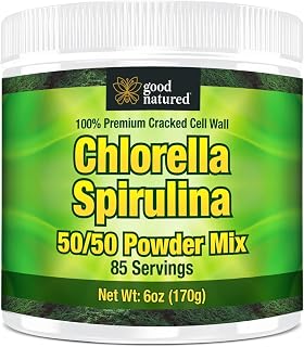 Spirulina Chlorella Powder - Spirulina and Chlorella Powder 85 Servings