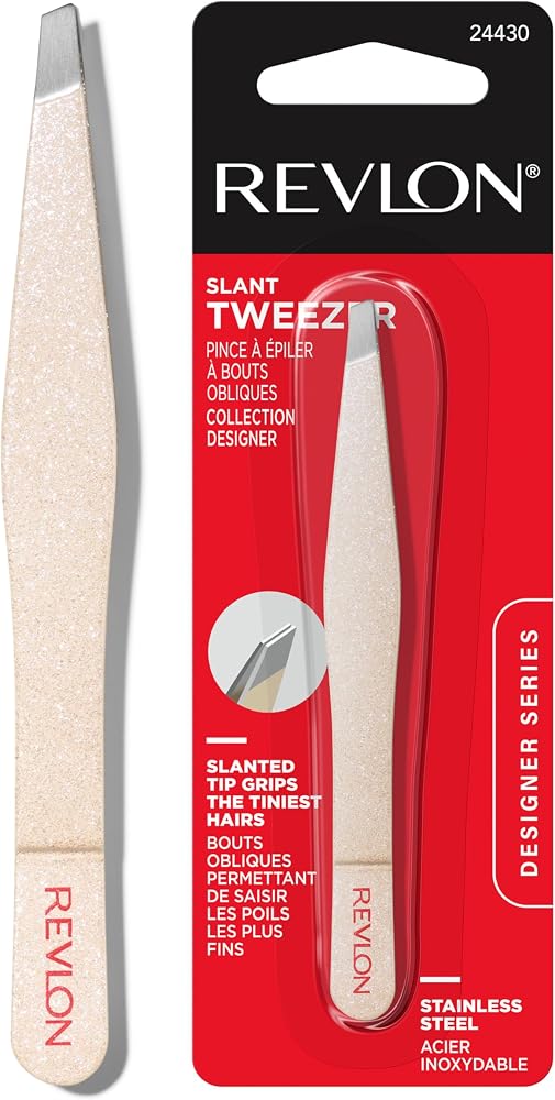 Revlon Designer Series Slant Tip Tweezer, 1 Count