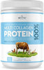 Revive Naturals Multi Collagen Powder (16oz) - Hydrolyzed Collagen Peptides, Types I, II, III, V & X - Grass Fed Bovine, Wild Caught Marine, Free Roaming Chicken & Eggshell Collagen Peptides,
