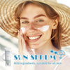 2 Pcs 𝐶𝑒𝑛𝑡𝑒𝑙𝑙á Sunscreen SPF50 PA++++, Hyalu Cica Water-Fit Sun Serum, Cen-tella Madagasca - Image 2