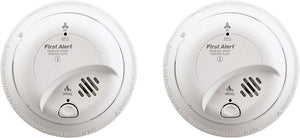 First Alert SC-9120B Hardwired Smoke and Carbon Monoxide Alarm with Battery Backup 2 Pack
