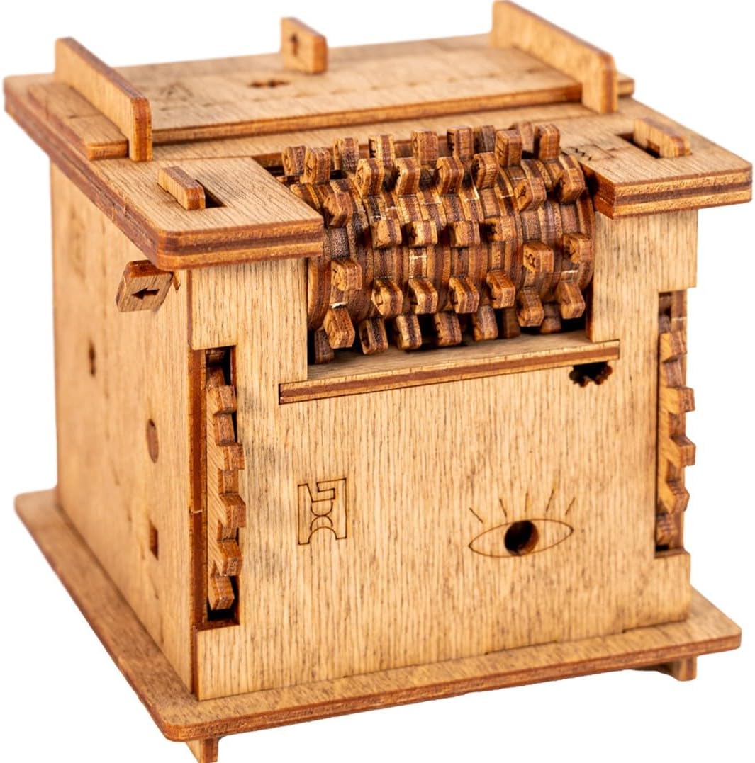 iDventure Cluebox Schroedinger's Cat, Brain Teaser Puzzle Box for Adults