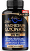 Magnesium Glycinate 500mg - VIT. B6 & D3 - Sleep, Muscle & Heart - 180 Caps