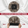 ZHENSILK 2Pcs Silk Bonnet for Sleeping, Satin Hair Bonnets, Soft Elastic Band Silk Sleep C - Image 2