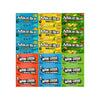 Assorted Candy Mix 18 Pack – Includes 3 Flavors of Mike and Ike & Now and Later – Sour Blue Raspberry, Sour Lemon, Original Fruits – Tropical Punch, Blue Raspberry, Apple – Individually Wrapped