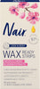 Nair Hair Remover Wax Ready Strips, Leg and Body, 40 Count, 3 Pack - Image 1