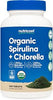 Nutricost Organic Spirulina + Chlorella (3,000mg) 360 Tablets, USDA Organic