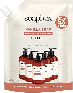 Soapbox Vanilla Bean Liquid Hand Soap Refill - 64oz - Personal Care