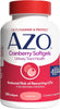 AZO Cranberry Pills for Women & Men, Urinary Tract Health, 100 Softgels - Image 2